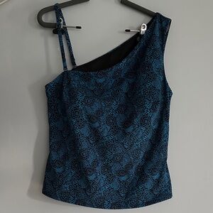 Garnet hill size 16 tankini top